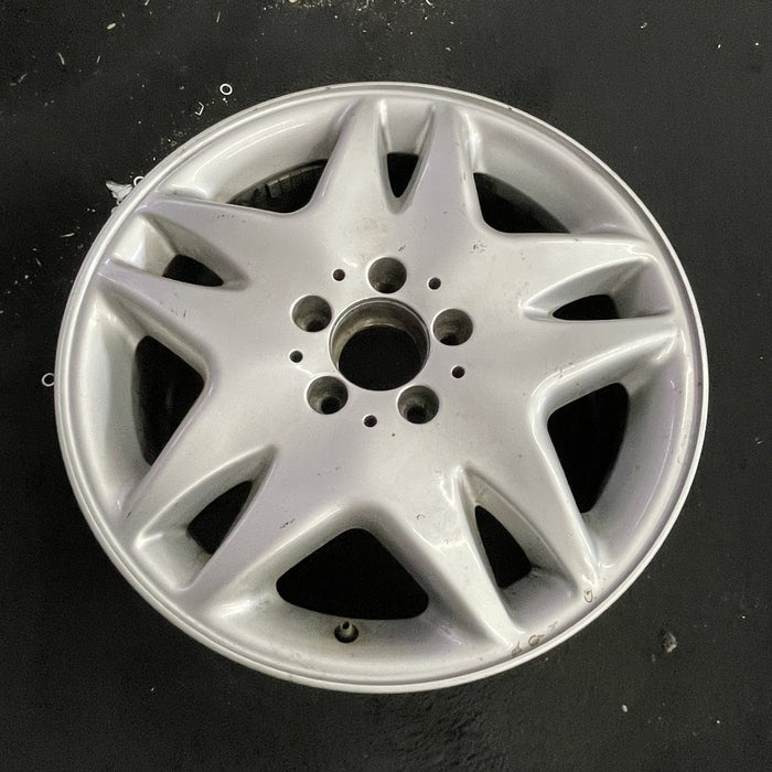 17" MERCEDES CL-CLASS 00 215 Type; , Original OEM Wheel Rim - Side Profile