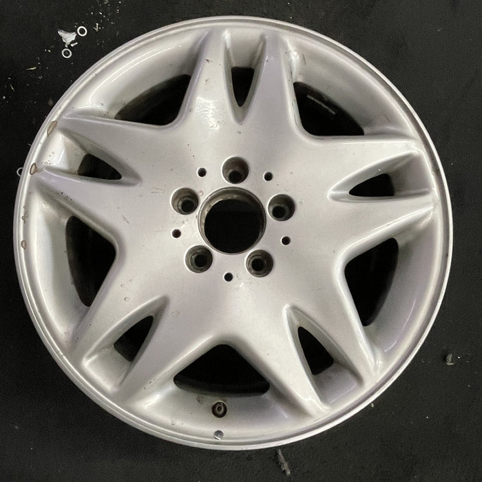 17" MERCEDES CL-CLASS 00 215 Type; , Original OEM Wheel Rim - Angle View