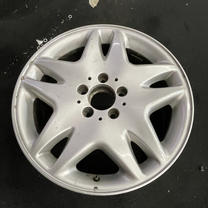 17" MERCEDES CL-CLASS 00 215 Type; , Original OEM Wheel Rim - Side Profile