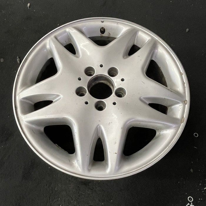 17" MERCEDES CL-CLASS 00 215 Type; , Original OEM Wheel Rim - Close-Up Detail