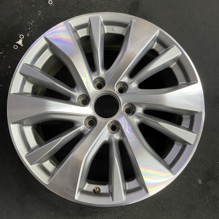 20" INFINITI QX80 15 20x8 , Original OEM Wheel Rim - Angle View