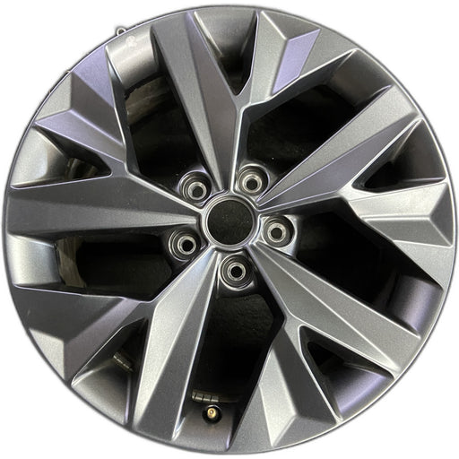 18" SPORTAGE 23-24 gasoline, 18x7.5 , gray Original OEM Wheel Rim - Front View