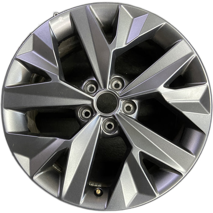 18" SPORTAGE 23-24 gasoline, 18x7.5 , gray Original OEM Wheel Rim - Front View