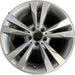 18" MERCEDES C-CLASS 15 205 Type; , C300, 18x8.5 Original OEM Wheel Rim - Front View