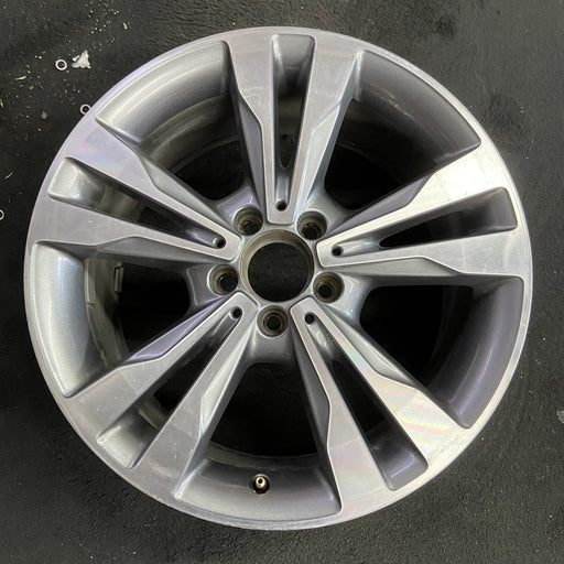 18" MERCEDES C-CLASS 15 205 Type; , C300, 18x8.5 Original OEM Wheel Rim - Angle View
