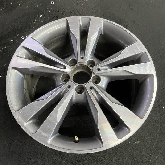 18" MERCEDES C-CLASS 15 205 Type; , C300, 18x8.5 Original OEM Wheel Rim - Side Profile