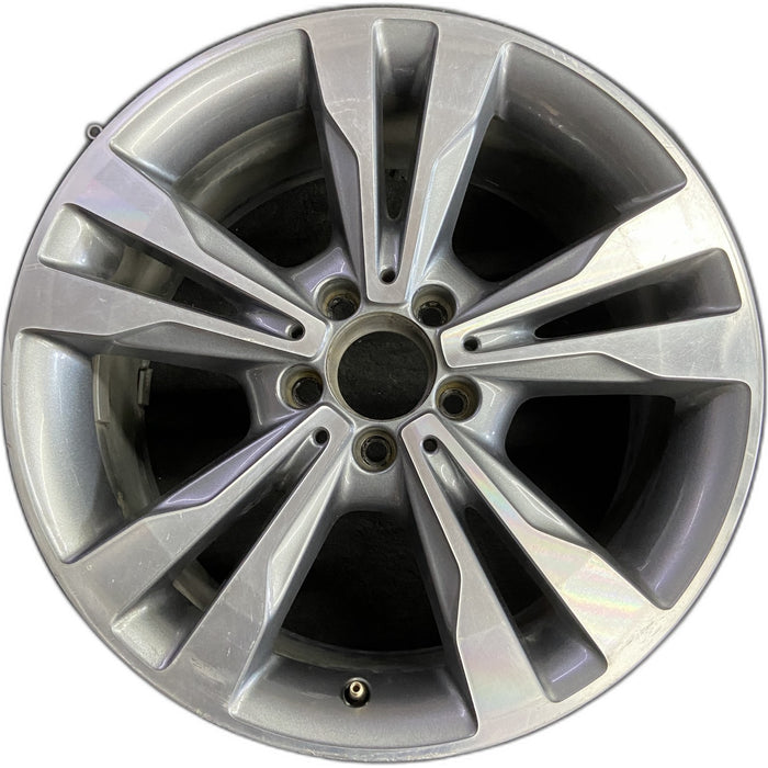 18" MERCEDES C-CLASS 15 205 Type; , C300, 18x8.5 Original OEM Wheel Rim - Front View