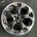 17" XV CROSSTREK 21 17x7 alloy machined face dark gray pockets outer machined - Front View