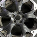 17" XV CROSSTREK 21 17x7 alloy machined face dark gray pockets outer machined - Angle View