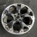 17" XV CROSSTREK 21 17x7 alloy machined face dark gray pockets outer machined - View 7