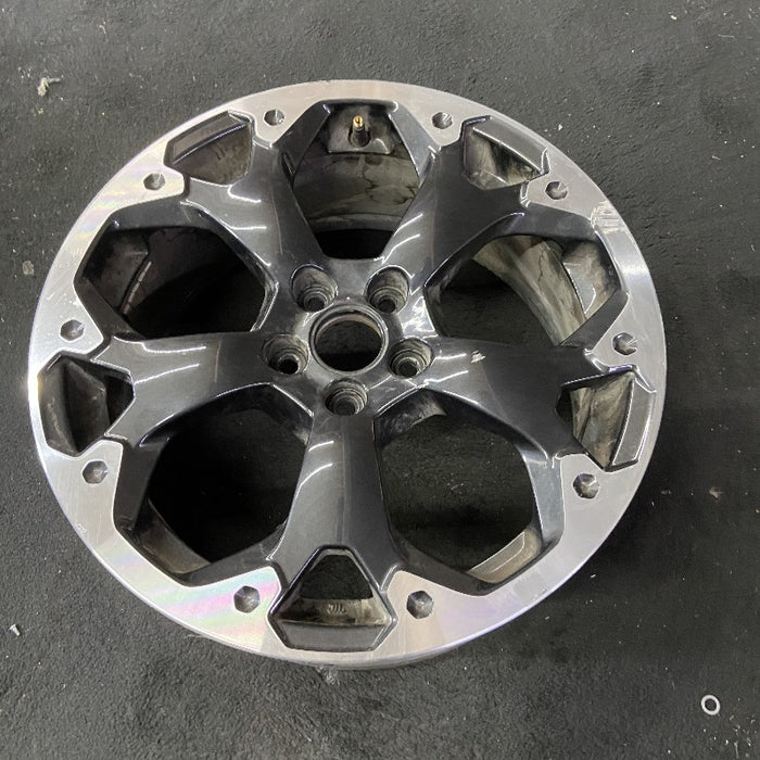 17" XV CROSSTREK 21 17x7 alloy machined face dark gray pockets outer machined - View 8