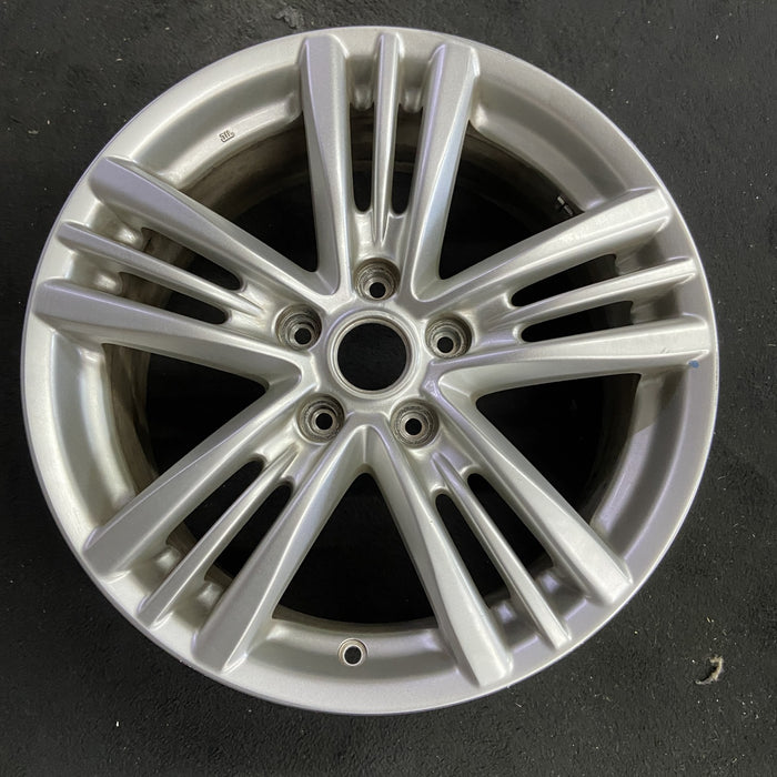 17" INFINITI G37 10 17x7.5 , Original OEM Wheel Rim - Angle View