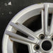 17" MUSTANG 10-14 17x7 aluminum 5 split spoke TPMS sparkle silver Original OEM - Side Profile