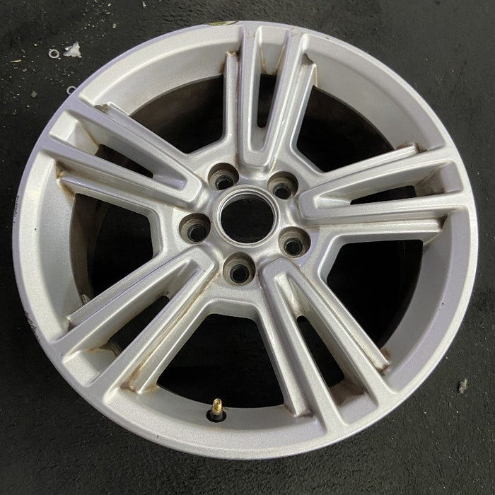 17" MUSTANG 10-14 17x7 aluminum 5 split spoke TPMS sparkle silver Original OEM - View 7
