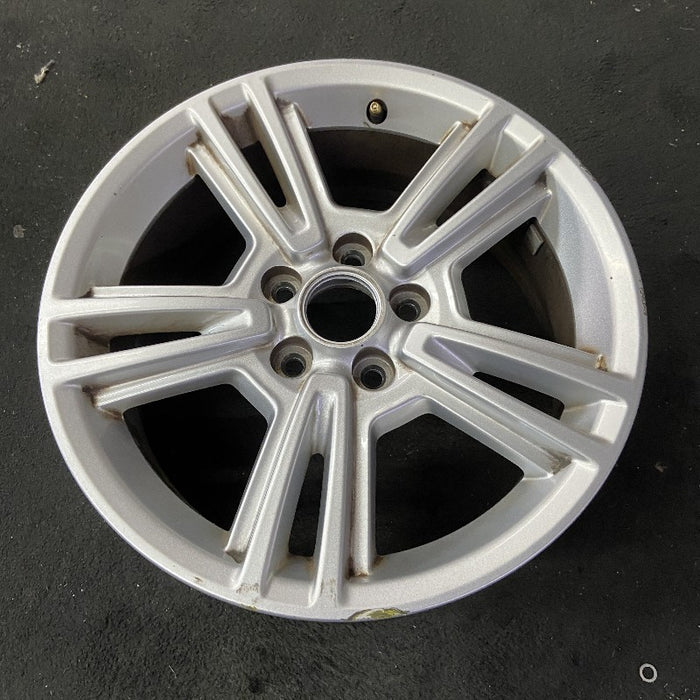 17" MUSTANG 10-14 17x7 aluminum 5 split spoke TPMS sparkle silver Original OEM - View 8