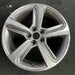 18" EDGE 19 18x8 , 5 spoke, machined face with pockets Original OEM Wheel Rim - Angle View