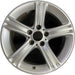 17" BMW 320i 12-13 , 17x7.5 , 5 spoke, triple edge spoke Original OEM Wheel Rim - Front View