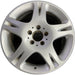 17" MERCEDES CL-CLASS 03-05 215 Type; CL500, 17x7.5 Original OEM Wheel Rim - Front View