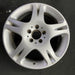 17" MERCEDES CL-CLASS 03-05 215 Type; CL500, 17x7.5 Original OEM Wheel Rim - Angle View