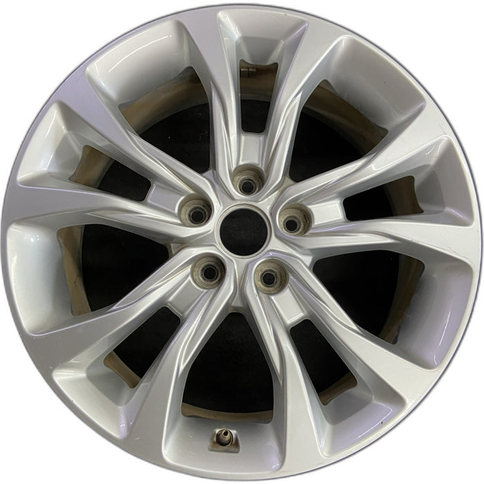 18" TELLURIDE 20-22 18x7.5 , split spoke Original OEM Wheel Rim - Front View