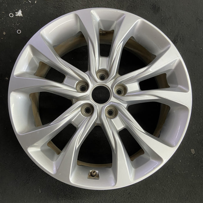 18" TELLURIDE 20-22 18x7.5 , split spoke Original OEM Wheel Rim - Angle View