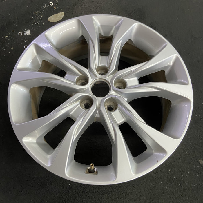 18" TELLURIDE 20-22 18x7.5 , split spoke Original OEM Wheel Rim - Side Profile