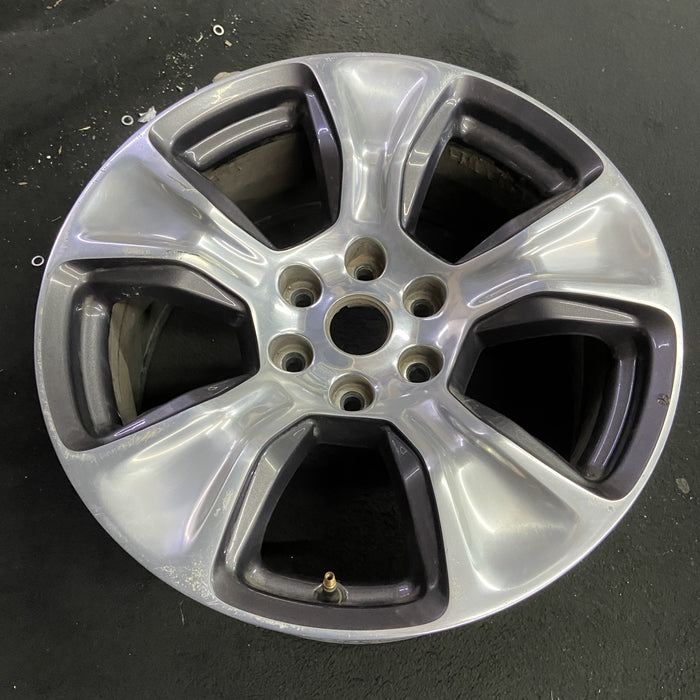 20" DODGE 1500 PICKUP 19-21 , 20x9, , 5 spoke, opt WRB Original OEM Wheel Rim - Side Profile