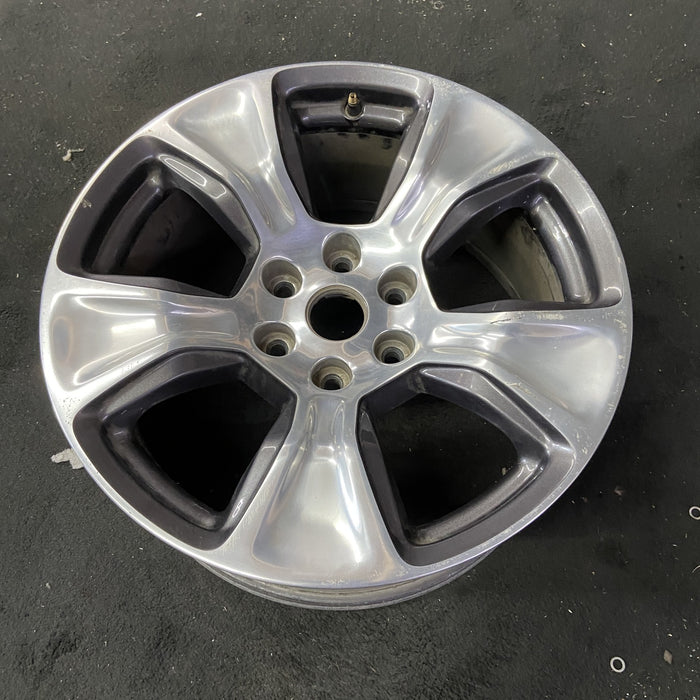 20" DODGE 1500 PICKUP 19-21 , 20x9, , 5 spoke, opt WRB Original OEM Wheel Rim - Close-Up Detail