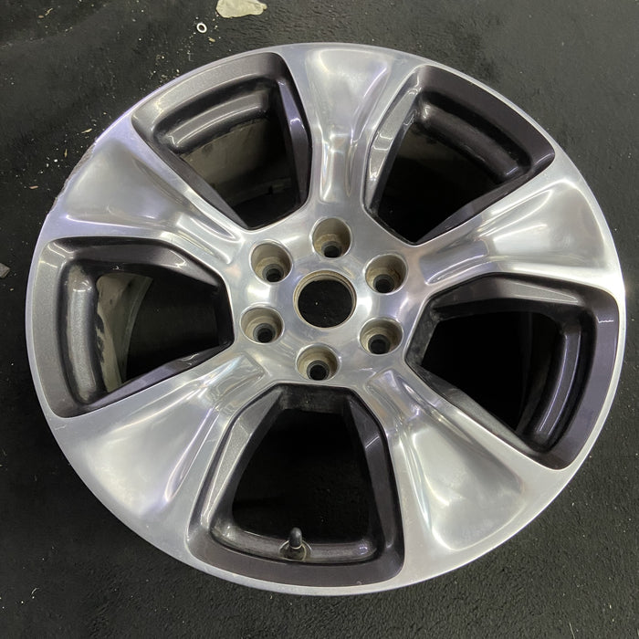 20" DODGE 1500 PICKUP 19-21 , 20x9, , 5 spoke, opt WRB Original OEM Wheel Rim - Side Profile