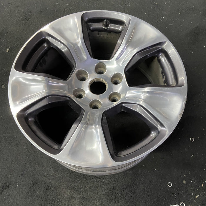 20" DODGE 1500 PICKUP 19-21 , 20x9, , 5 spoke, opt WRB Original OEM Wheel Rim - Close-Up Detail