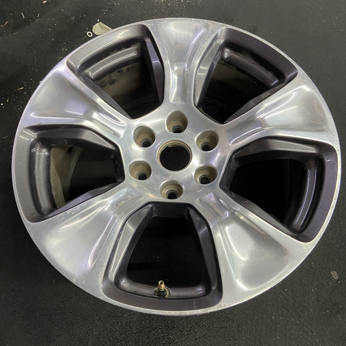 20" DODGE 1500 PICKUP 19-21 , 20x9, , 5 spoke, opt WRB Original OEM Wheel Rim - Side Profile