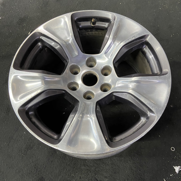 20" DODGE 1500 PICKUP 19-21 , 20x9, , 5 spoke, opt WRB Original OEM Wheel Rim - Close-Up Detail