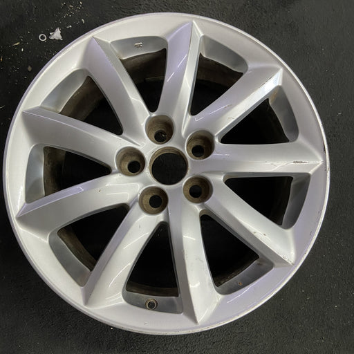 18" LEXUS LS460 07-12 , 18x7.5, 9 spoke Original OEM Wheel Rim - Angle View