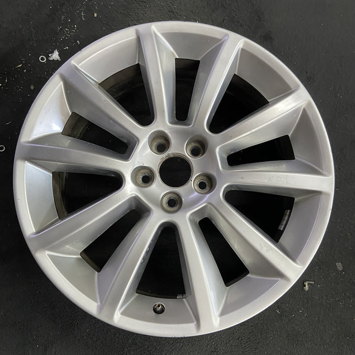 20" FLEX 09-10 20x8 , Original OEM Wheel Rim - Angle View