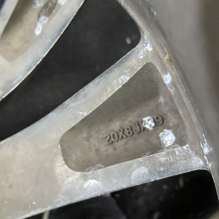 20" FLEX 09-10 20x8 , Original OEM Wheel Rim - Back View