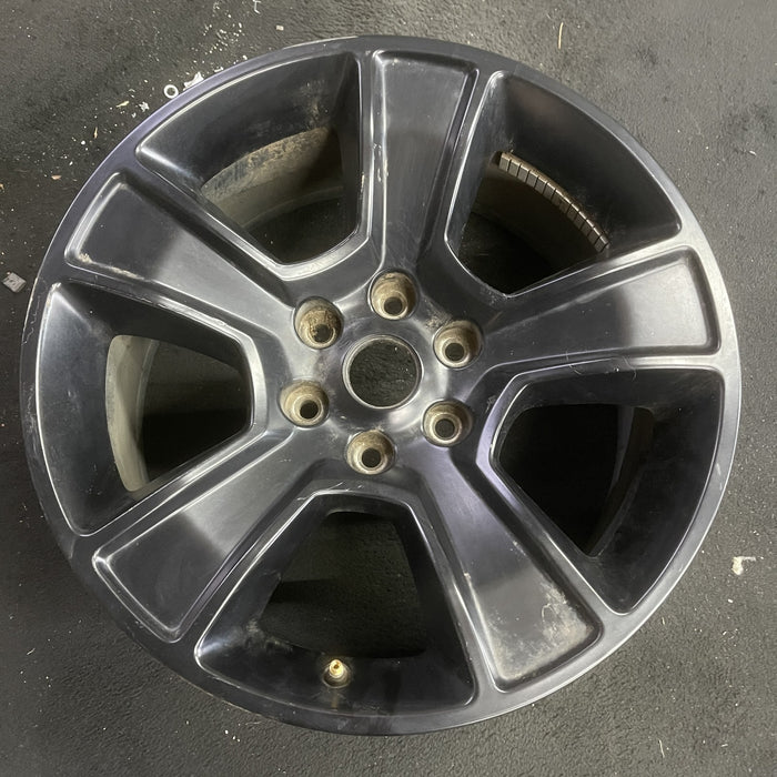 20" DODGE 1500 PICKUP 20-21 , 20x9, , 5 spoke, opt WRP Original OEM Wheel Rim - Angle View