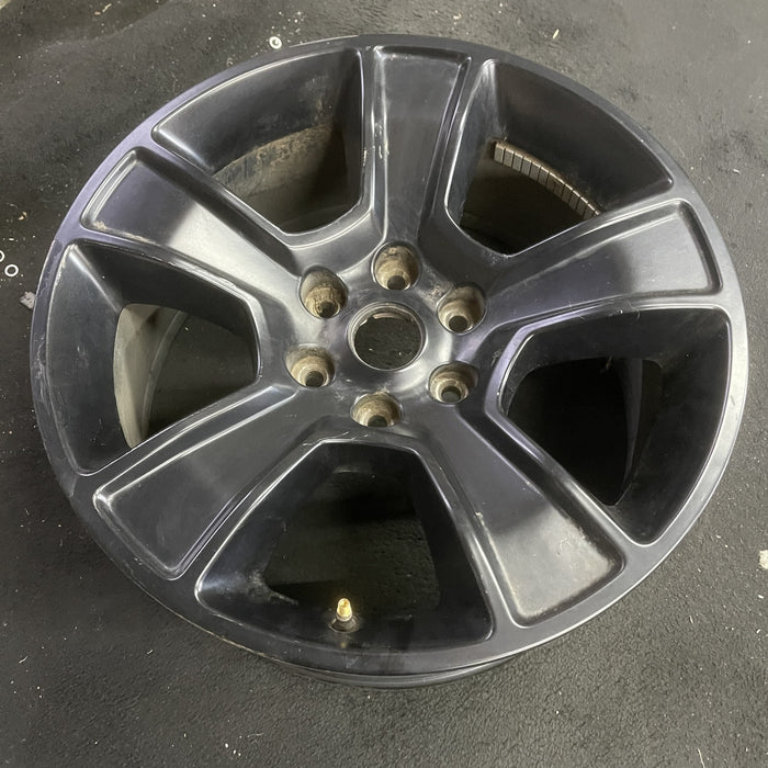 20" DODGE 1500 PICKUP 20-21 , 20x9, , 5 spoke, opt WRP Original OEM Wheel Rim - Side Profile