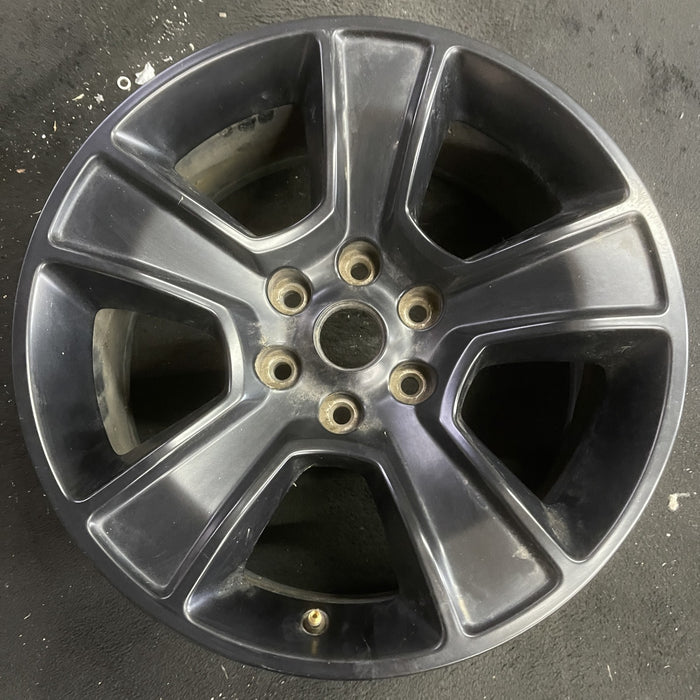 20" DODGE 1500 PICKUP 20-21 , 20x9, , 5 spoke, opt WRP Original OEM Wheel Rim - Angle View