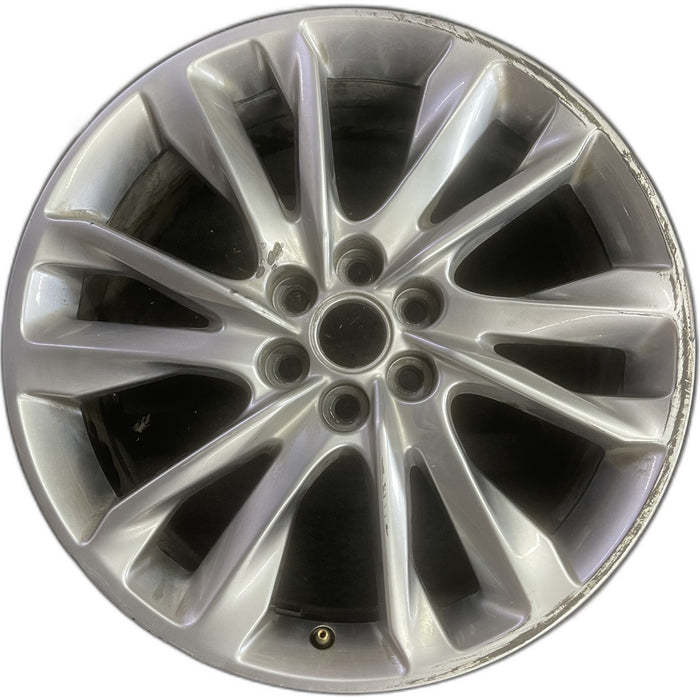 20" ENCLAVE 22-24 aluminum, 20x8, closed spoke, 12 spoke, pearl nickel Original - Front View