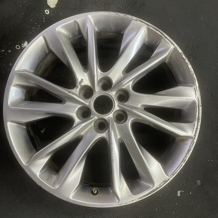 20" ENCLAVE 22-24 aluminum, 20x8, closed spoke, 12 spoke, pearl nickel Original - Angle View