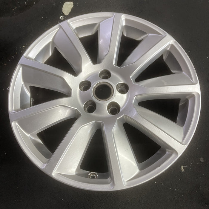 20" RANGE ROVER SPORT 12-13 , 20x9.5, 9 spoke, angled Original OEM Wheel Rim - Side Profile