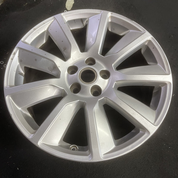 20" RANGE ROVER SPORT 12-13 , 20x9.5, 9 spoke, angled Original OEM Wheel Rim - Side Profile