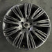 22" RANGE ROVER 19-21 22x9.5 , 9 spoke , black Original OEM Wheel Rim - Additional View