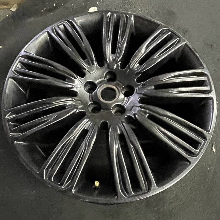 22" RANGE ROVER 19-21 22x9.5 , 9 spoke , black Original OEM Wheel Rim - View 7