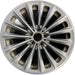 19" BMW 535i GT 10-13 19x8.5 , 15 spoke, alternating spoke Original OEM Wheel - Front View