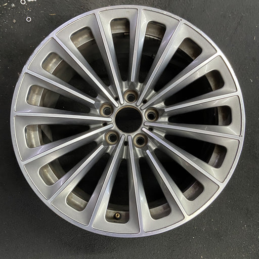 19" BMW 535i GT 10-13 19x8.5 , 15 spoke, alternating spoke Original OEM Wheel - Angle View