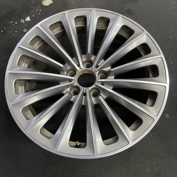 19" BMW 535i GT 10-13 19x8.5 , 15 spoke, alternating spoke Original OEM Wheel - Side Profile
