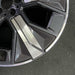 21" IX 22-24 21x9 5 spoke silver spoke dark gray inlay Original OEM Wheel Rim - Back View