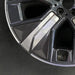 21" IX 22-24 21x9 5 spoke silver spoke dark gray inlay Original OEM Wheel Rim - Additional View
