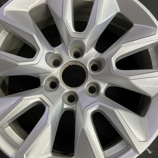 20" SIERRA 1500 PICKUP 19 20x9 10 spoke opt NZP Original OEM Wheel Rim - Angle View